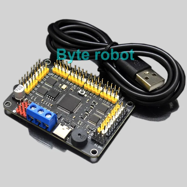 32/24/16 Channel Servo Control Board Robot Servo Controller with PC and Ps2 Remote Control Kit FOR Multi Dof Robot Robot arm