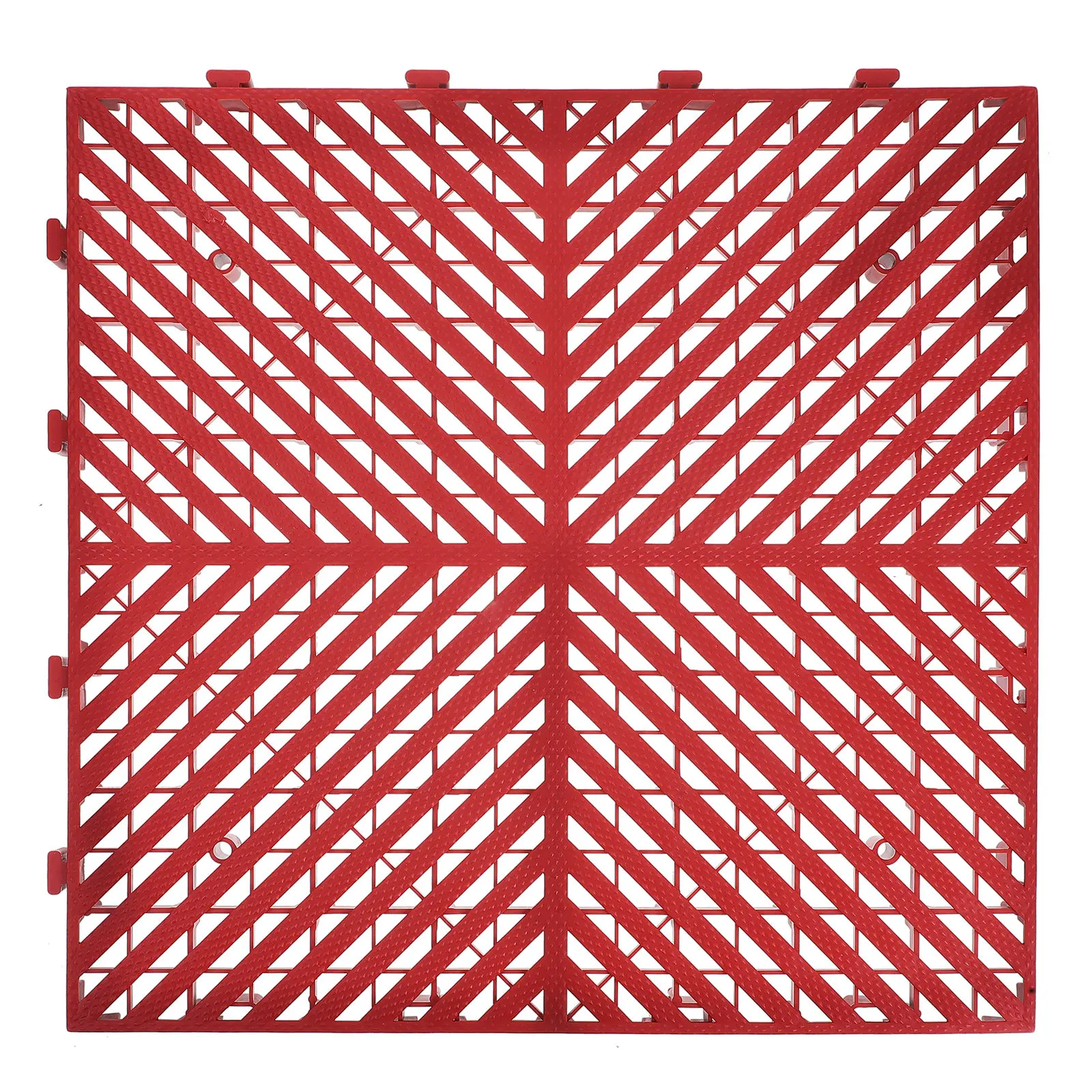 

Утолщенный противоскользящий модульный коврик для кухни, гаража, террасы, дренажный, заменяющий напольную плитку, съемный, из полипропиленовой сетки