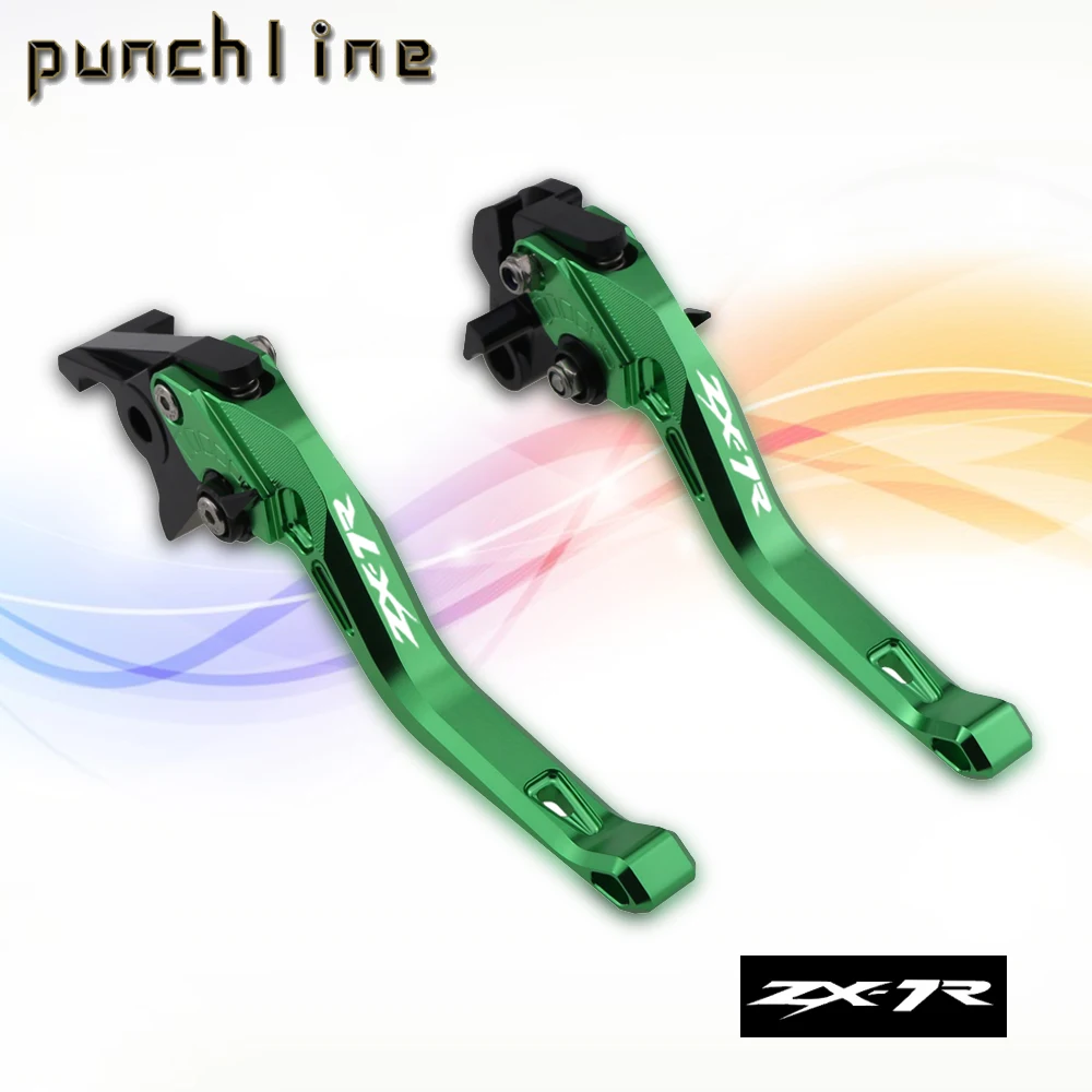 Fit For ZX 7R/ZX7RR 1989-2003 ZX-7R ZX7-RR Motorcycle CNC Accessories Short Brake Clutch Levers Adjustable Handle Set