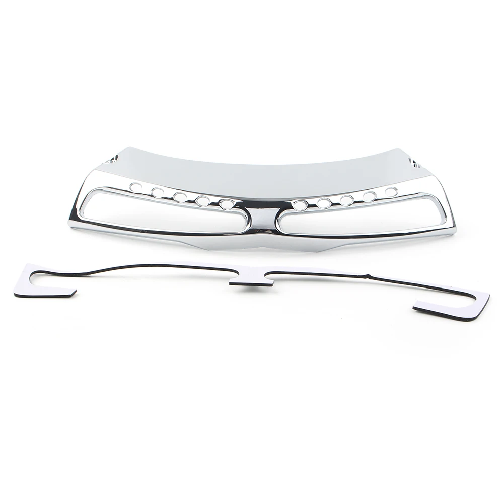 Motorcycle Chrome Headlight Lower Grill Trim For Honda Goldwing GL1800 2001 2002 2003 2004 2005 2006 2007 2008 2009 2010 2011