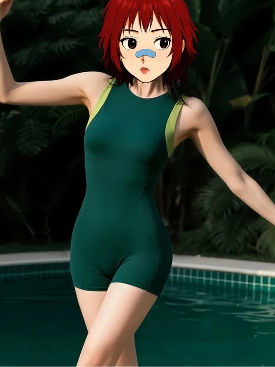 

2026 New Women's One-Piece Swimsuit Speed Suit Casual Sle Fixed Chest Pad Zipper Ba Sports Swimming Suits Qui Dry