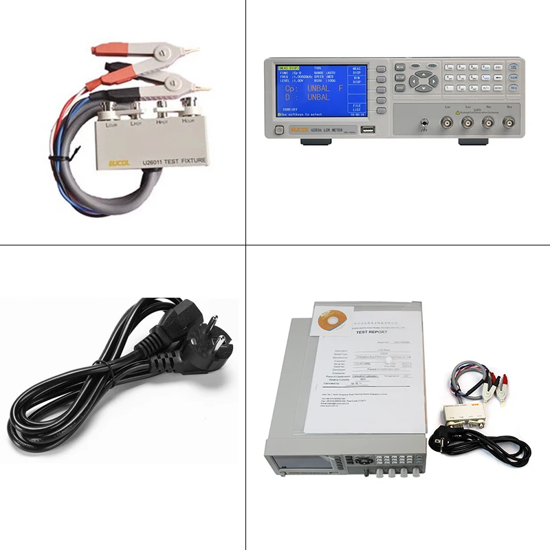 U2836LCR Digital Bridge Tester 50-200kHz Resistance, Capacitance, and Inductance Tester