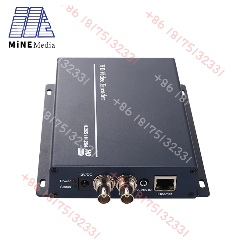 Realtime RTMP H.265 HEVC HD SD 3G SDI to IP Encoder for HD IP TV Server Network Wowza Youtube Ustream Servers