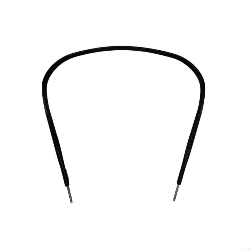 1 زوج من الأطفال حديثي الولادة عربات Sun Canopy Rod ل 3/5/6 Baby Pram Cart Cart بديل الأسود P31B