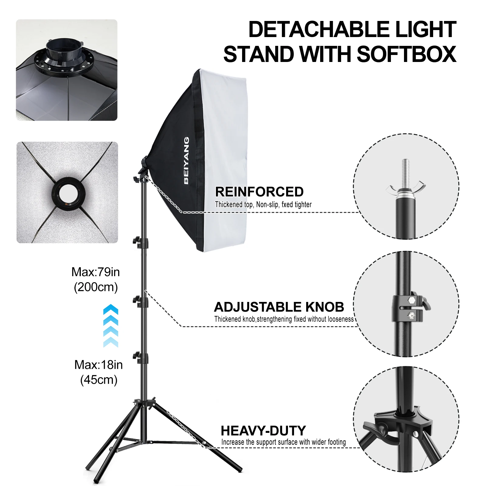 Adjustable Photography Backdro - огляд і ціна Backdrop Stand Kit