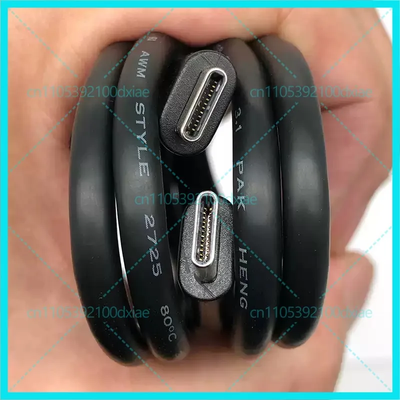 New For Lenovo 20G dual-head type-c data cable USB3.2 Gen2 one-wire charging cable 4x90u90619