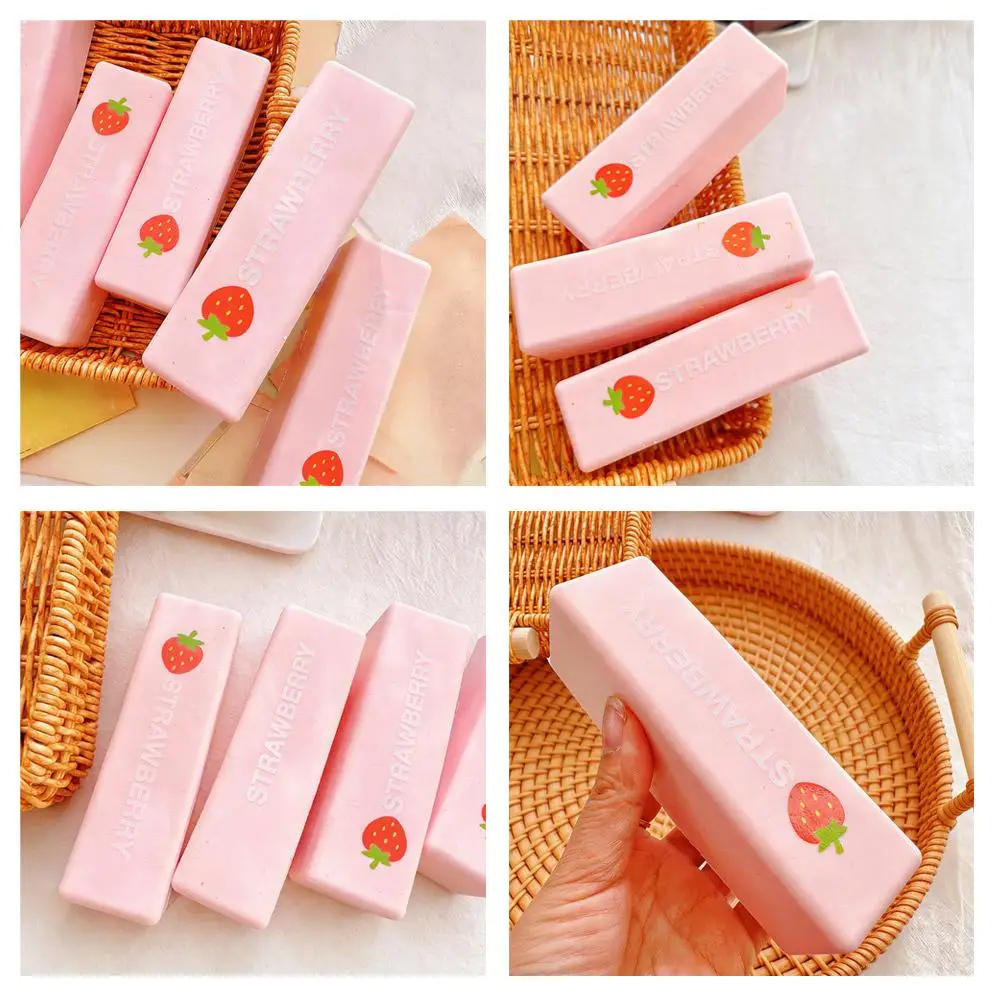 Erdbeer-Stick Langsam aufsteigendes Squishy-Spielzeug zur Stresslinderung, Heimdekoration, Partygeschenke, Squishies Sensorisches Geschenk für Erwachsene und Kinder – Detail 12