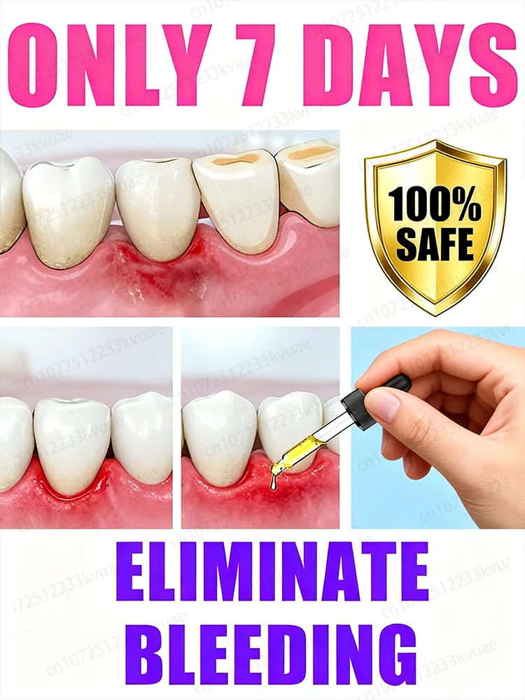 Régénérez facilement les gencives et couvre les dents en 7 jours