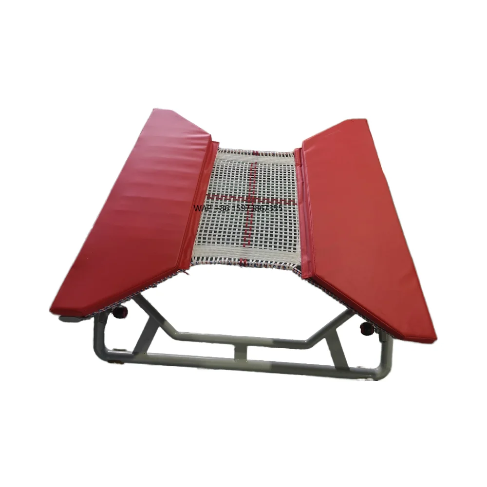 

Высококачественный батут для прыжков с открытой рамой из стали для детской гимнастики