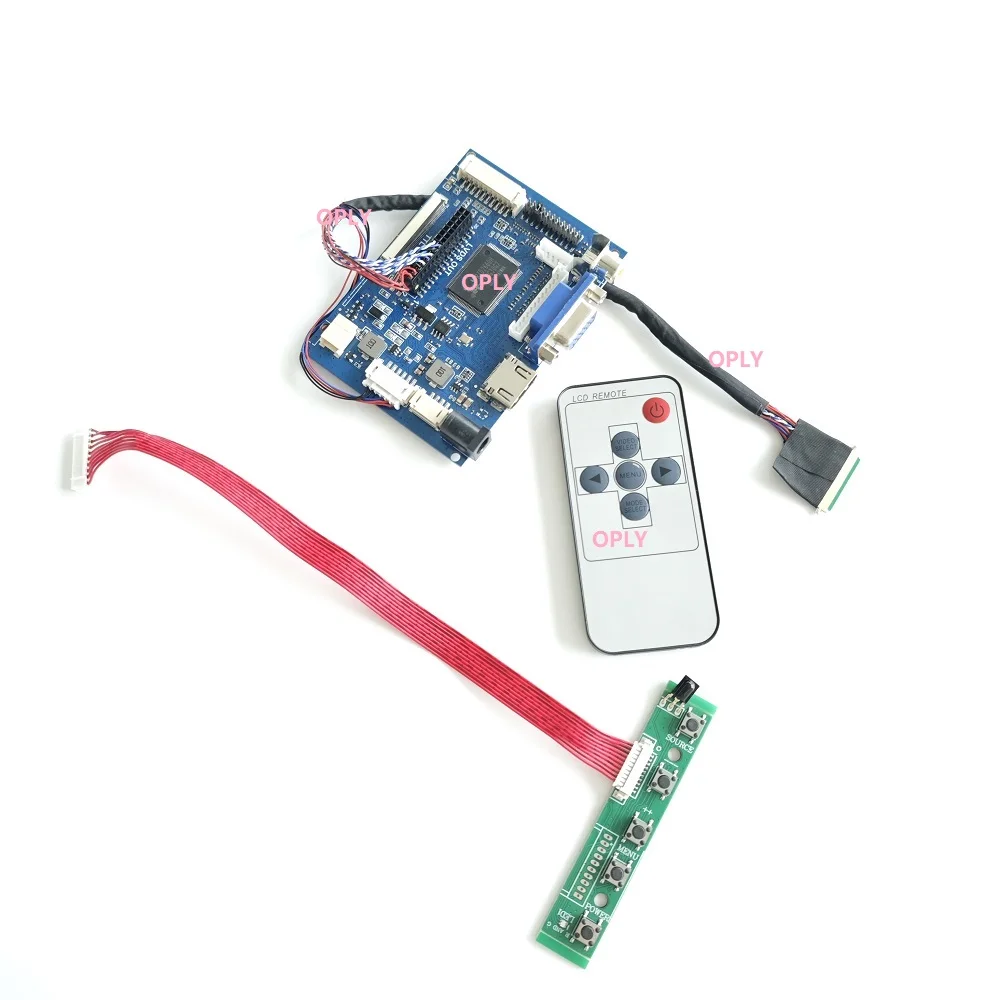 

Kit for LP156WHB LP156WHB-TLA1 LP156WHB-TLB1 40Pin 15.6" 1366×768 LCD Panel Display Controller board VGA AV HDMI-Compatible WLED