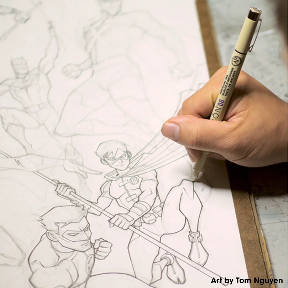 

Ручки Sakura Micron Fineliner Archival Ink, разные цвета, 0,35 мм, тонкие, водостойкие, безскользящие, для письма, 6 шт.