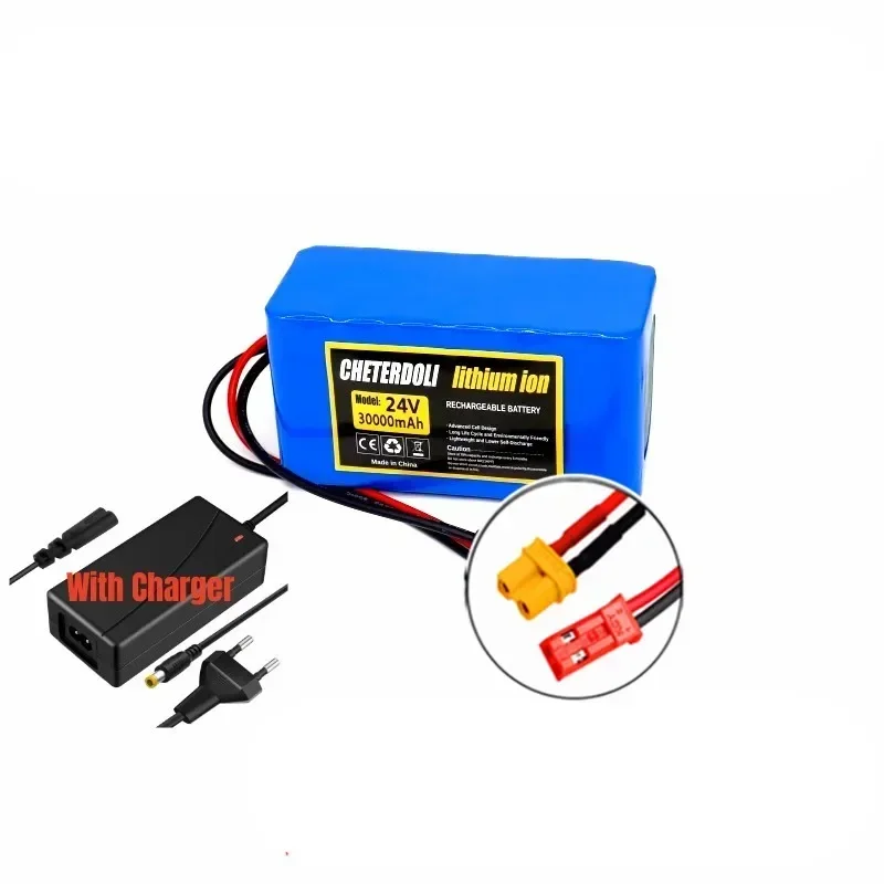 24 V 7S3P 18650 Li-Ion Batterij Lithium Batterijen voor Elektrische Motor Fiets Ebike Sccooter Speelgoed Boor Met 2A Lader