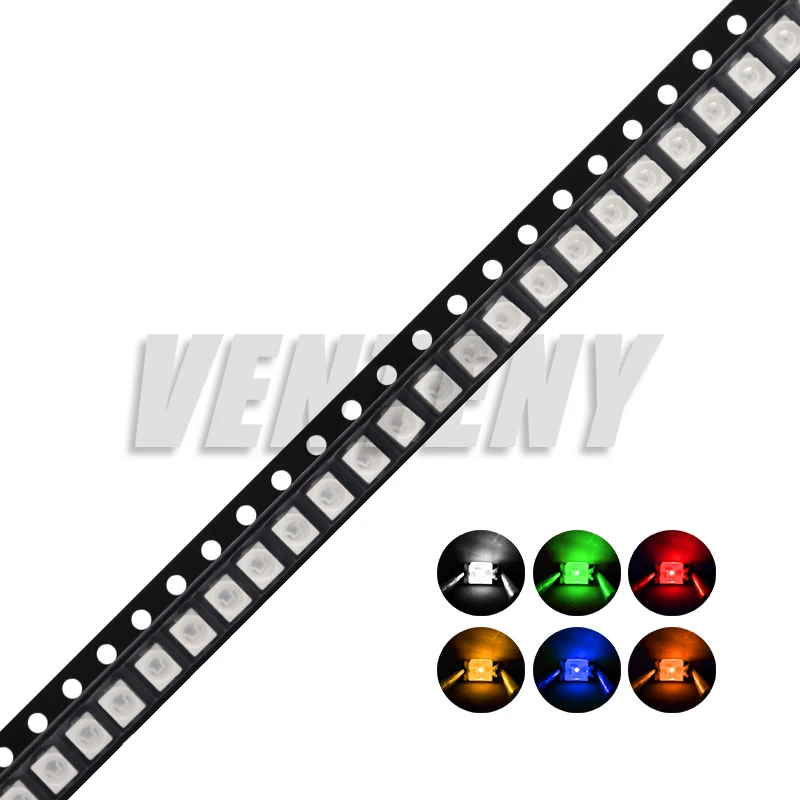 100Pcs 3528 Smd Led…