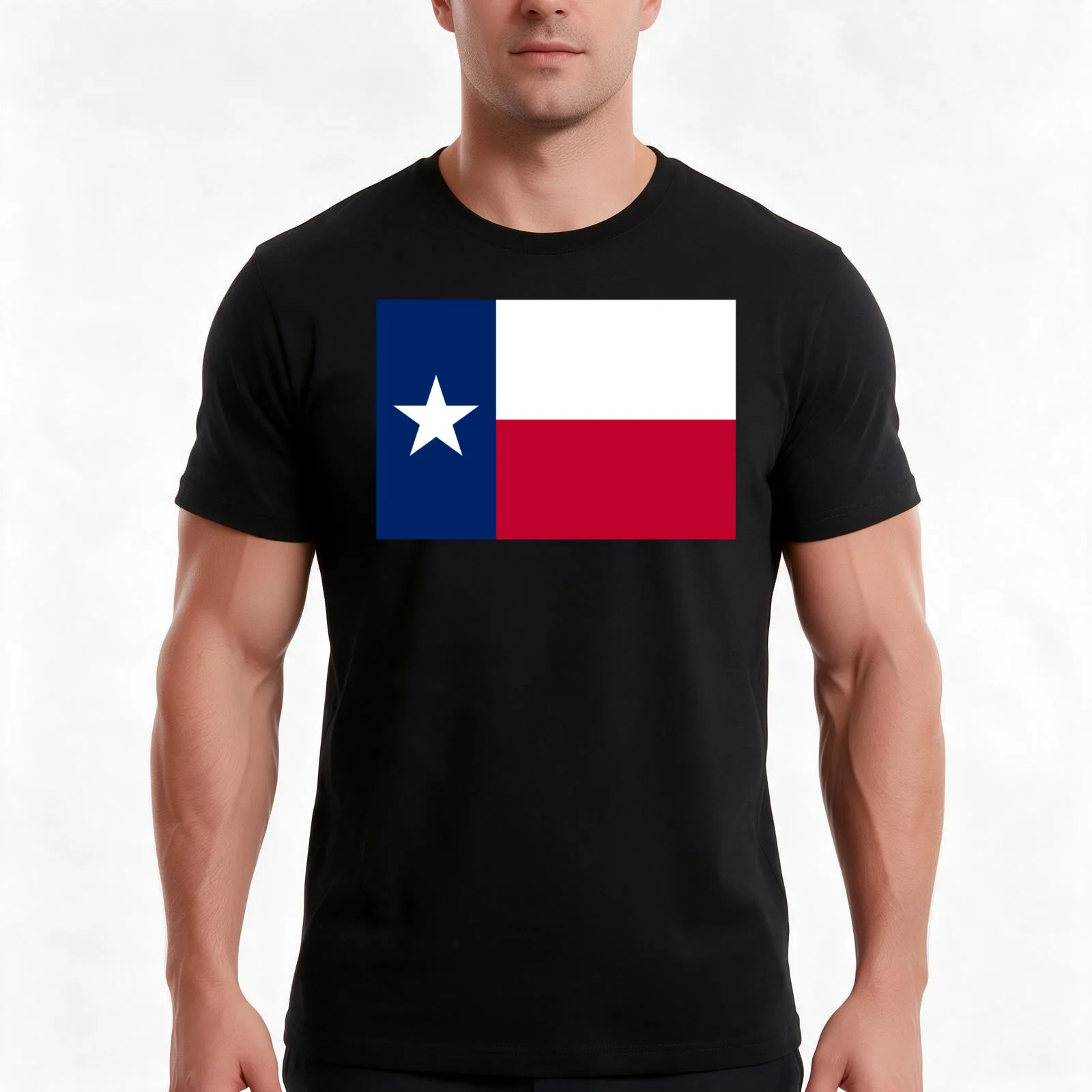 The Pride Of Texas T-Shirt, Summer Casual Cotton Tee, Oversized Streetwear Tops, Vintage Graphic Print, Loose Fit Short Sleeve