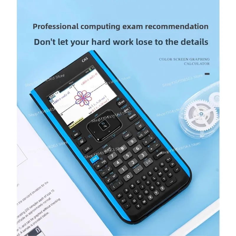 TI-Nspire CX II CAS Graphing Calculator, Bilingual Display for AP/IB Exams and Engineering
