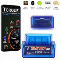 Mini Bluetooth ELM327 V2.1 V1.5 Auto OBD Scanner Code Reader Tool Car Diagnostic Tool Super ELM 327 For Android OBDII Protocols