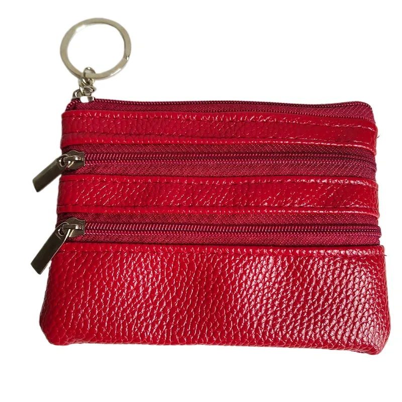 

Storage Bag Wholesale Leather Portable Coin Purse Small Earphone Bag Headphone Organizer Mini Sundry Cosmetic Lipstick Wallet