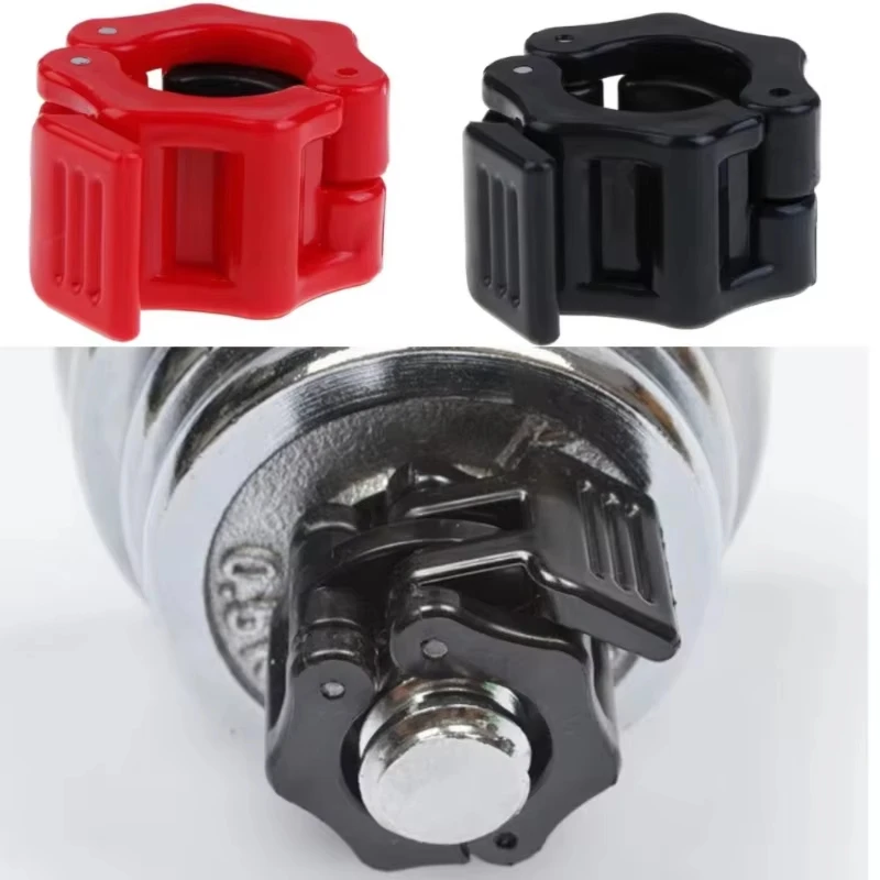 2pcs 28mm 30mm 25mm Barbell Collar Lock Dumbell Clips Clamp Weight Lifting Bar Dumbbell Lock Clamp Spring Clips Weight Lifting