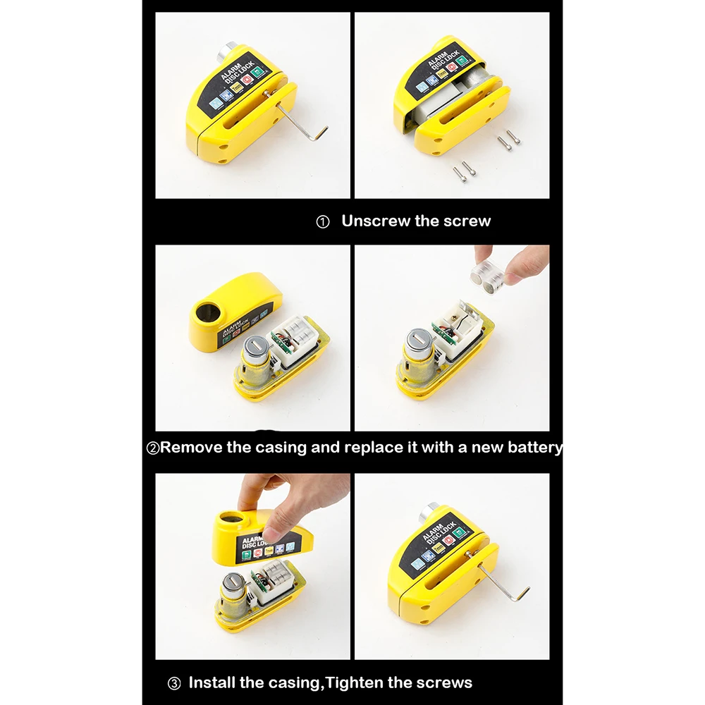 オートバイ防水アラームロック自転車ディスクロックインテリジェント制御可能なアラームディスクブレーキロック電気カーロックディスクブレーキロック