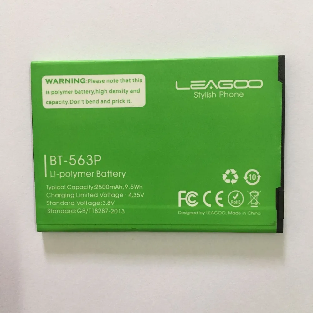 

Leagoo M5 PLUS Battery High Quality Original 2500mAh BT-563P Backup Replacement For BT563P Smart Phone