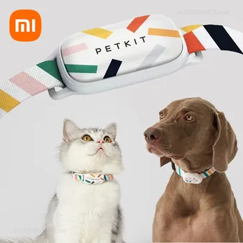 샤오미 PETKIT Fit 3 지능형 미니 애완 동물 목걸이, 블루투스 리모컨 활동 모니터, 개 고양이 애완 동물 용품, 다양한 크기