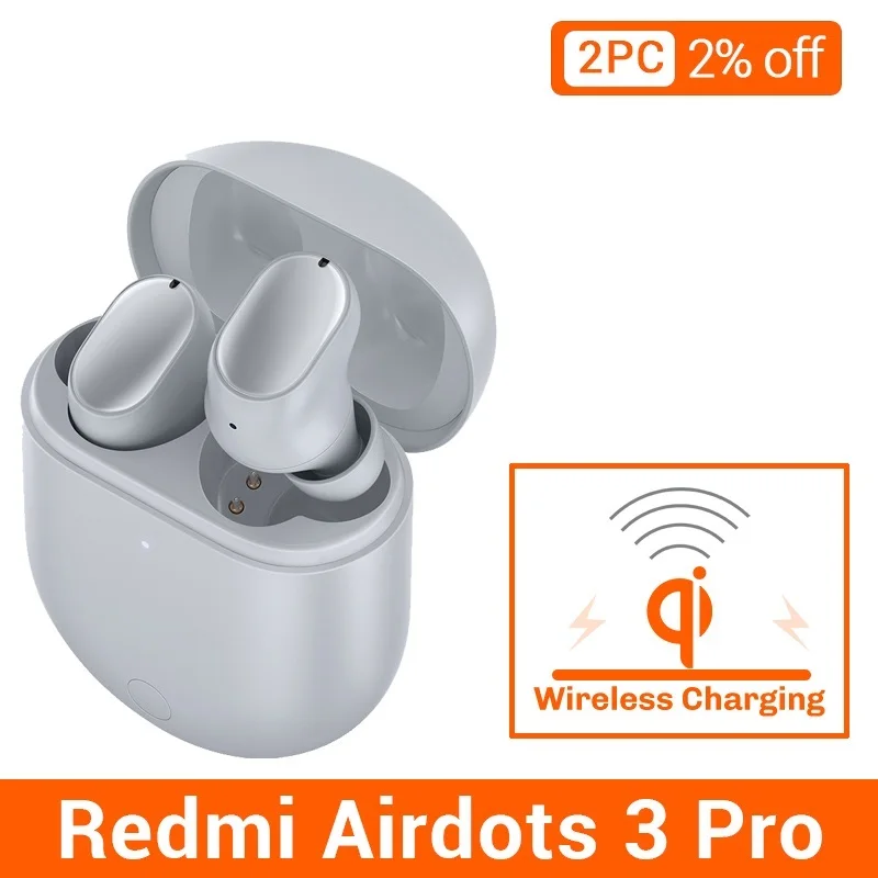 To Airdots 3 Pro Earphone TWS True Wireless Earbuds ANC Bluetooth Headset Wireless Charging Redmi Buds 3 Pro headphone