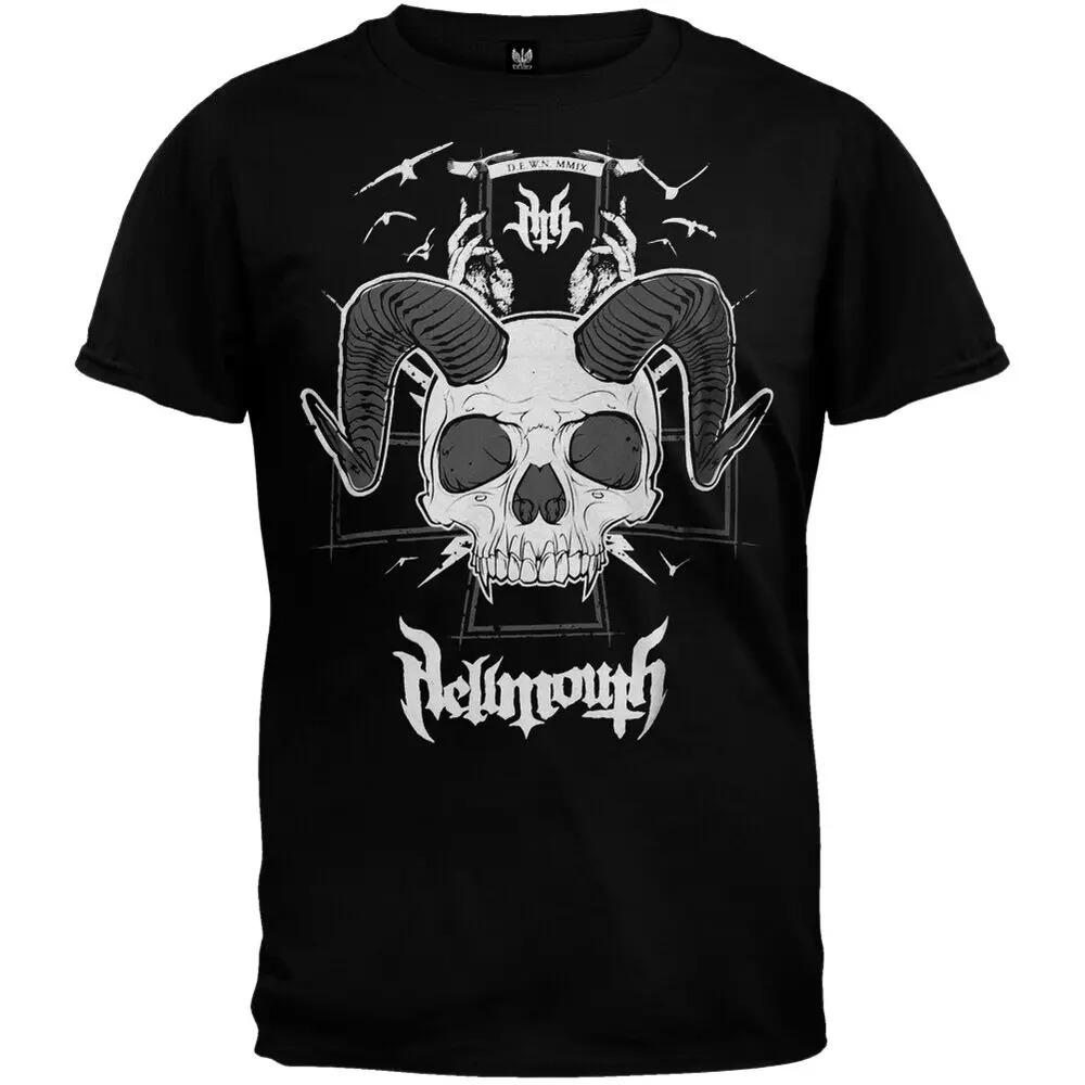 

Hellmouth - Skull T-Shirt High Quality 100%Cotton Short Sleeve