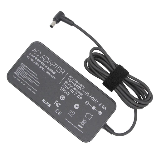 Imagen 2 del producto Cargador de 20V 7.5A 150W 6,0*3,7mm adaptador de CA para portátil ASUS Rog FX95D VX60G TUF Gaming A15 FX506lu FX705G FX86FE T9750