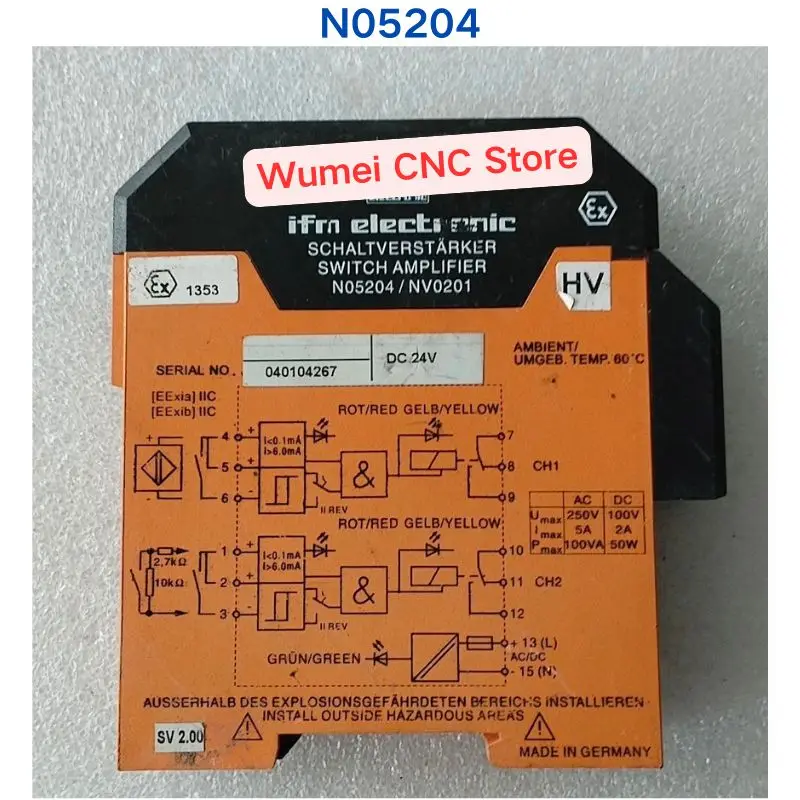Second-hand test OK module N05204/NV0201 If you need other specifications please consult