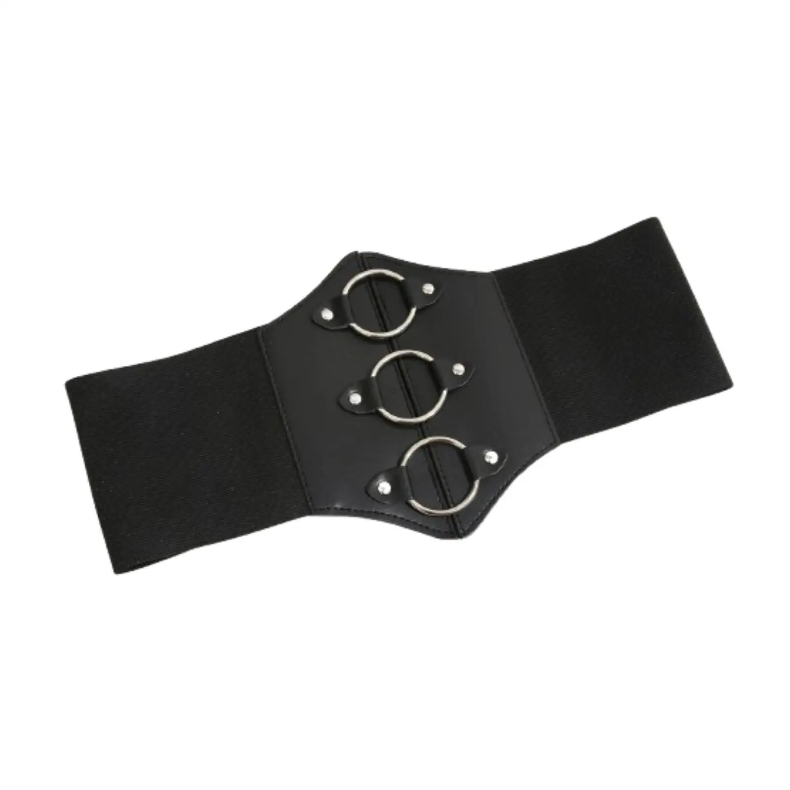 

Wide Elastic Corset Belt Gift Women Waist Belt for Halloween Party Birthday