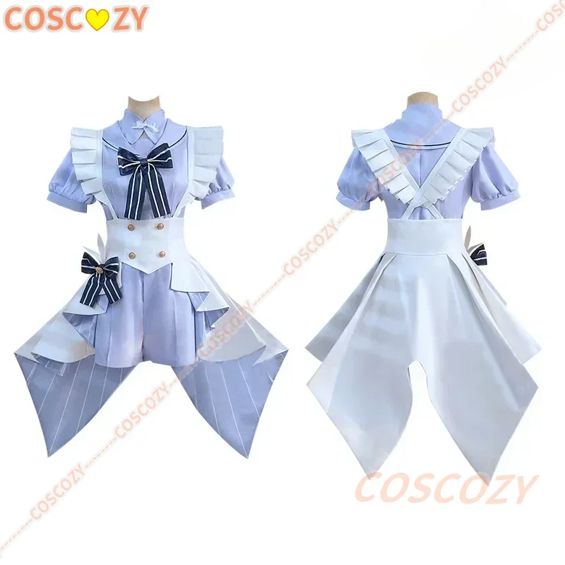 Anime Is The Order A rabbit? Kafuu Chino Cosplay Costume Dress Lolita Kawaii Cute Christmas Party Halloween Long Wigs Set