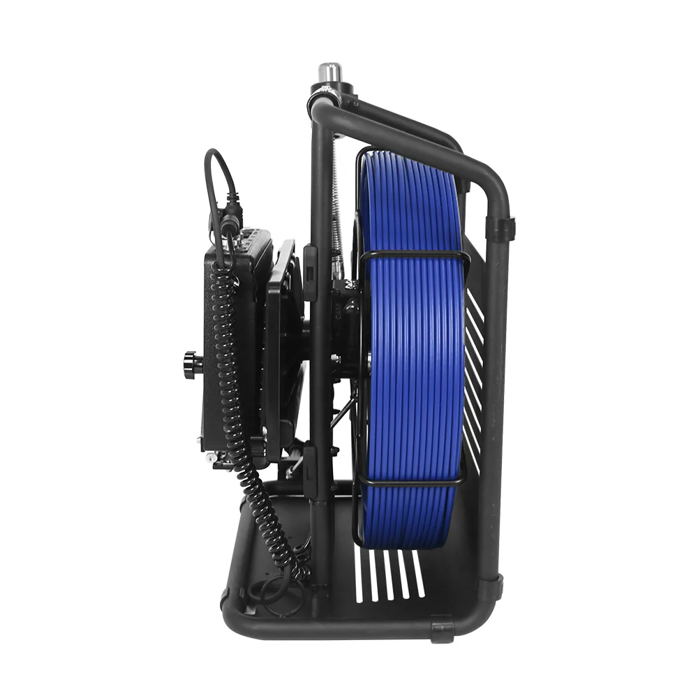 8 Inch LCD Screen 20m Waterproof Sewer Tube Inspection Camera for Wells HD CCTV System With and 29mm Self Leveling Cameras