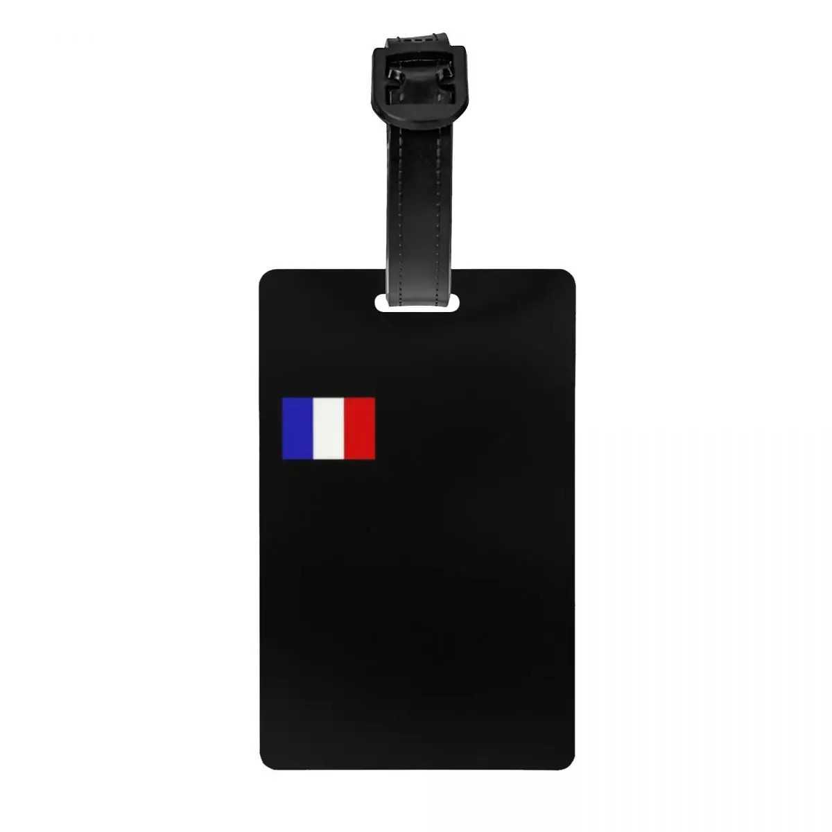 

French Flag France Pride Luggage Tags for Suitcases Patriotic Privacy Cover ID Label