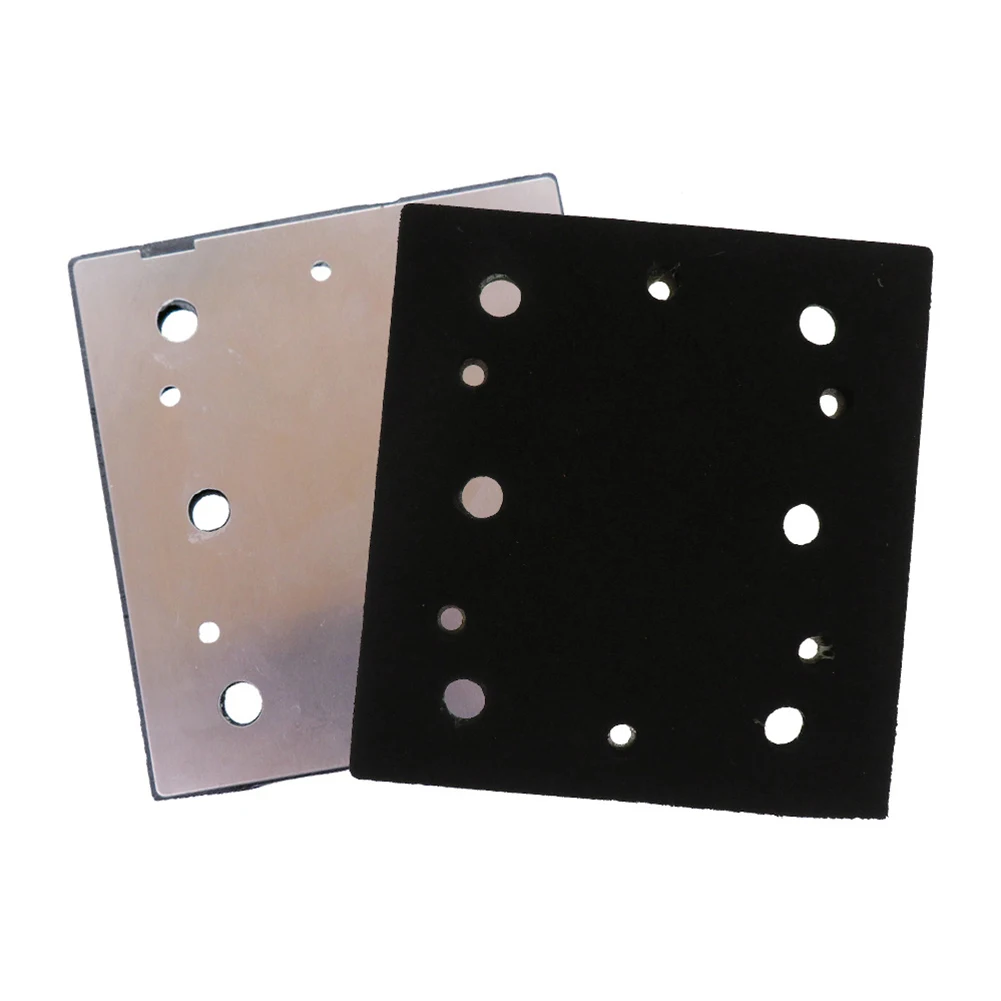 1 шт. шлифовальная подушечка 100*110 мм, алюминиевая пластина, лучшая цена, квадратная пена из полиуретана, толщина: 5 мм, подходит для машины идеально.