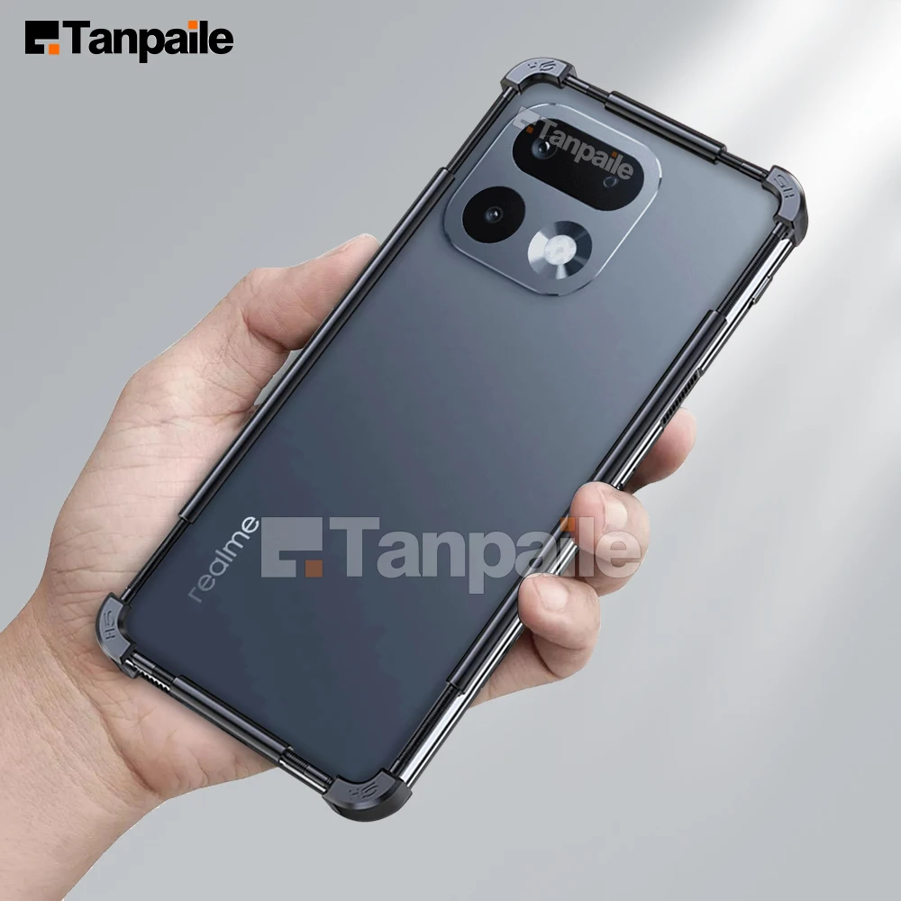 

Metal Bumper Case for Realme 16 Pro+/ProPlus Case Lock Frame for Realme 15 15T 15X 14T 14X 13 12 12X 11 10 10T Lite Pro +