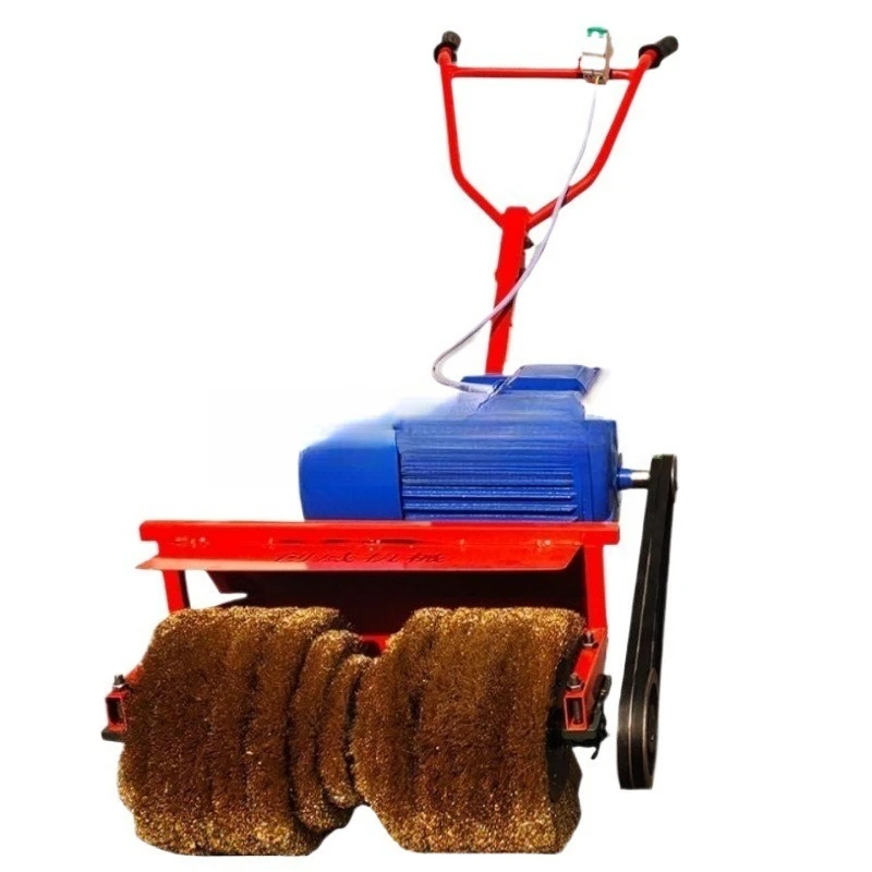 Rust removal machine, large refurbished plane equipment, industrial grade walk-behind wire wheel grinder