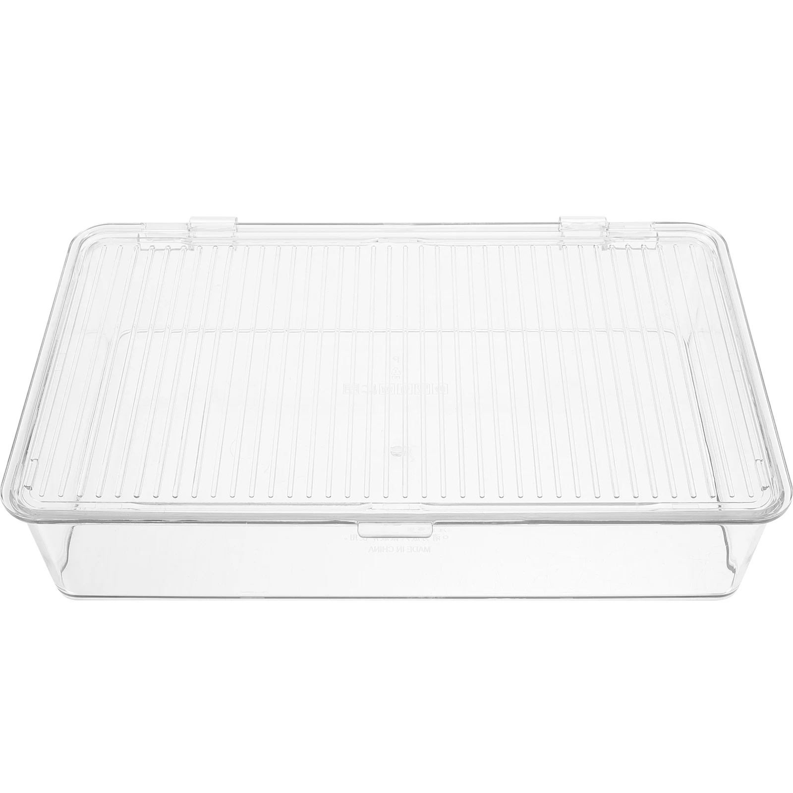 

Cutlery Organizer Clear Lid Storage Box Premium Materials Safe Practical Long Use Beautiful Appearance Meals Casual