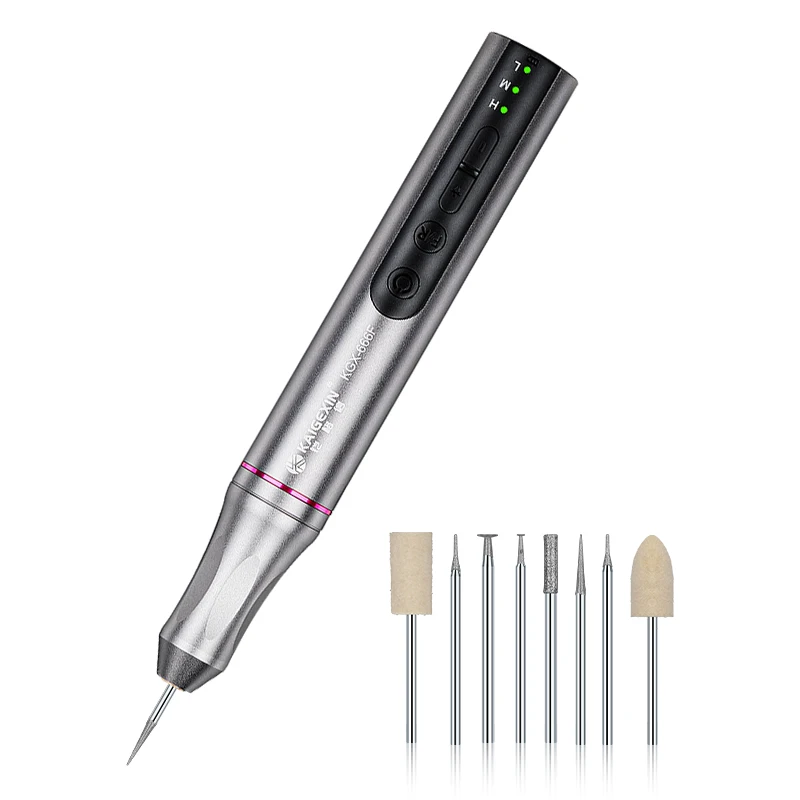 

KGX-666F Electric Grinding Machine Cutting Engraving Pen Engraving Tool for Phone