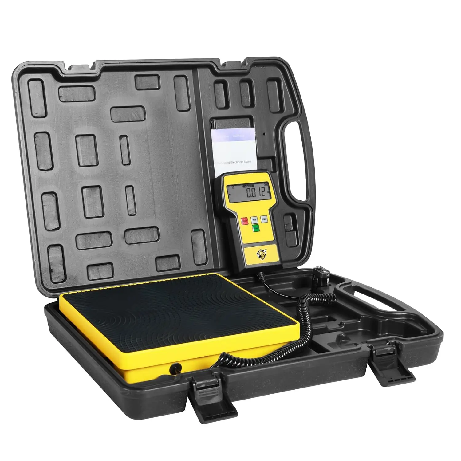 

High Precision 220 LBS HVAC Refrigerant Scale with Portable Case for All Recovery Tanks
