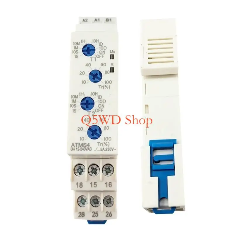 

Q5WD High Performances Time Delay Relaying Portable Accessory for Heating Systems and Fan Control with Wide Voltages Ranges