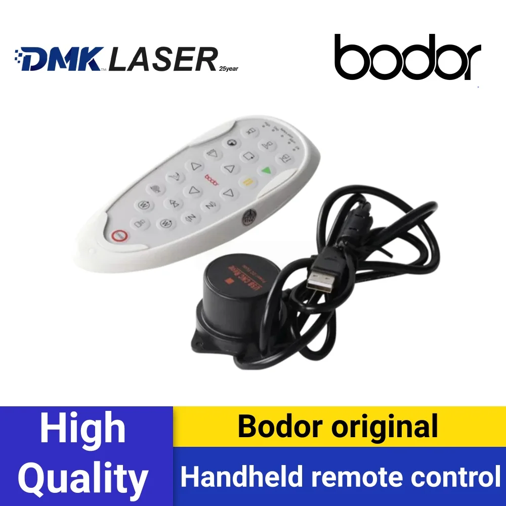 Bodor Original Wireless Grip Remote Control Hand held Box Laser Receiver Fibre Optic Controller keypad for laser cutting machine