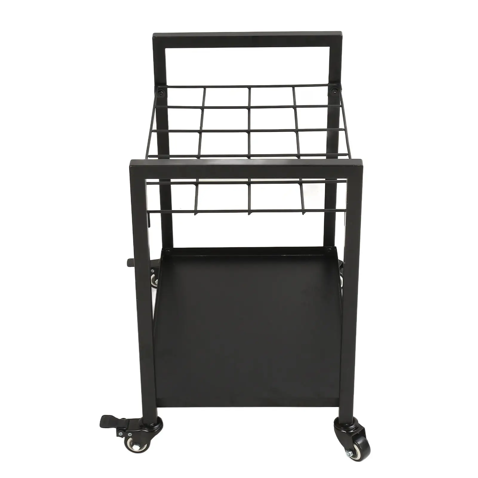 20-Slot Blueprint Storage Rack Cart with Wheels – Metal File  for office  School Organization