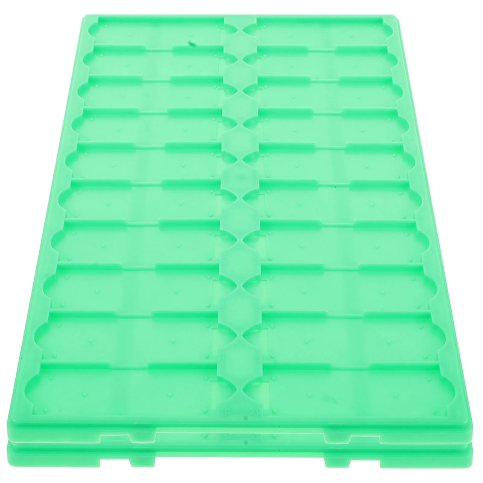 

2 pcs Microscope Slide Drying Holder Plastic Laboratory Slide Storage Rack Compact Stand For Organizing Slides Teaching