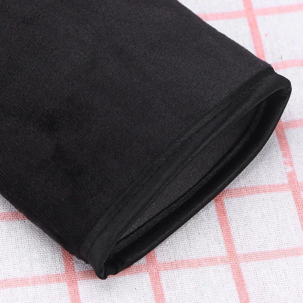 2Pcs Sunscreen Sponge Gloves Black Soft Breathable Comfortable Self Tanning Mitt Makeup Use Face Glove Applicator Sunless