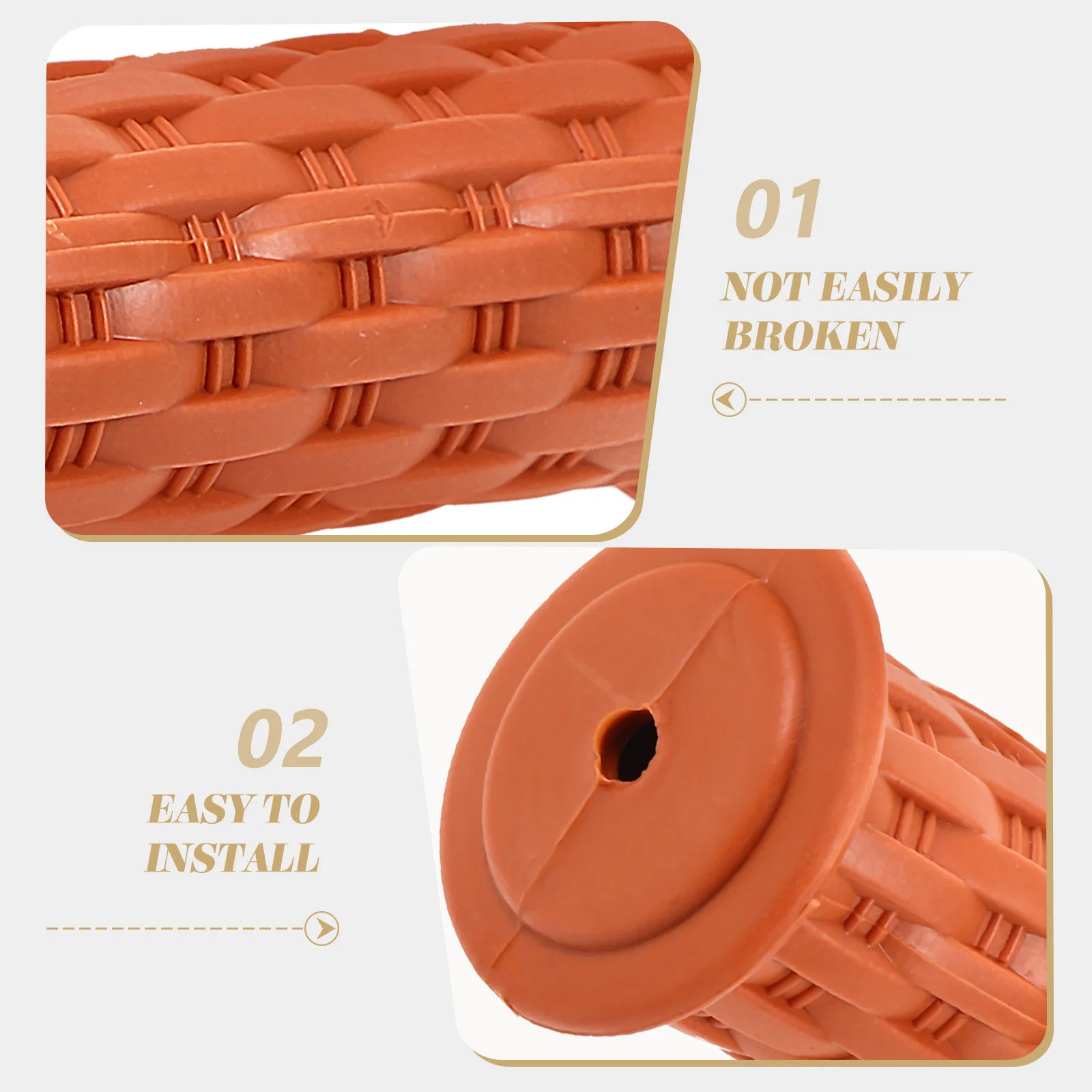 

1 Pair Children Bicycle Handlebar Grips Woven Non-Slip Durable Bike Handle Covers For Scooters Bicycles Cycling Accessories