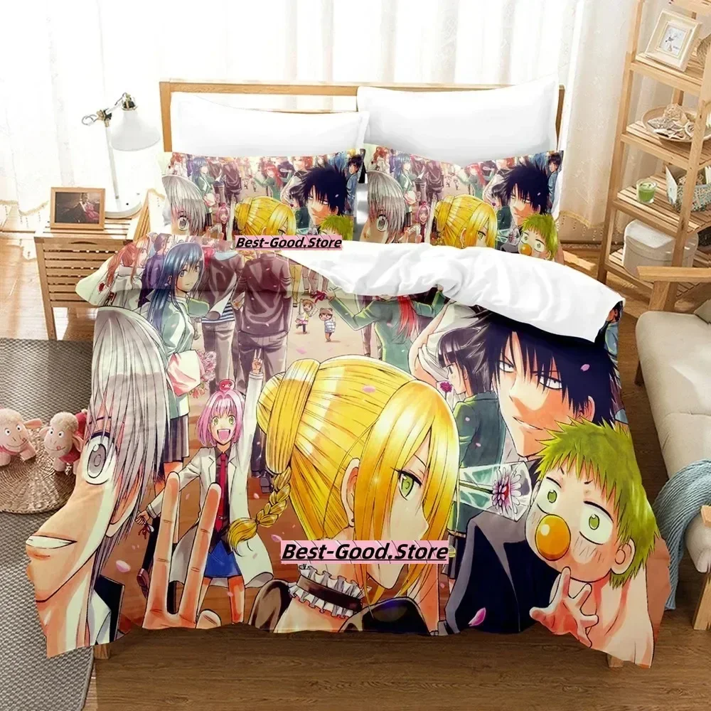 

2024 Beelzebub Bedding Set Duvet Cover Sheet Printed Bed Set Pillowcase Bed Full Queen King Size Comforter Bedroom