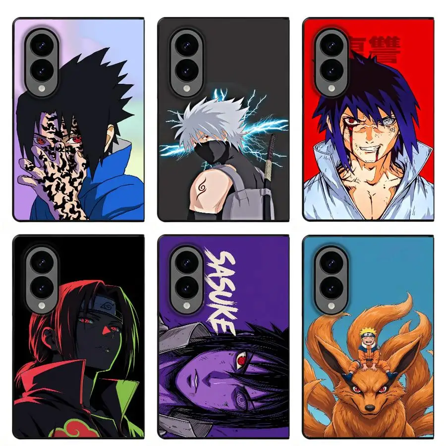 Narutos Sasuke Kakashi Shell Capa Phone Case for Samsung Galaxy ZFold8 Ultra ZFold8 Z Fold 8