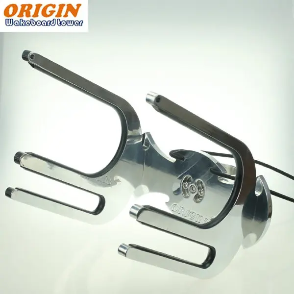 Ship Bracket Surf Knee Board ORIGIN Brand Polished OWT-WKII Yacht Wakeboard Storage Aluminum Bracket