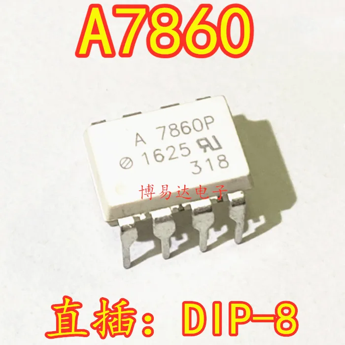 A7860L A7860P A7860N A7860K HCPL-7860L P N K A7860 DIP-8   10pcs