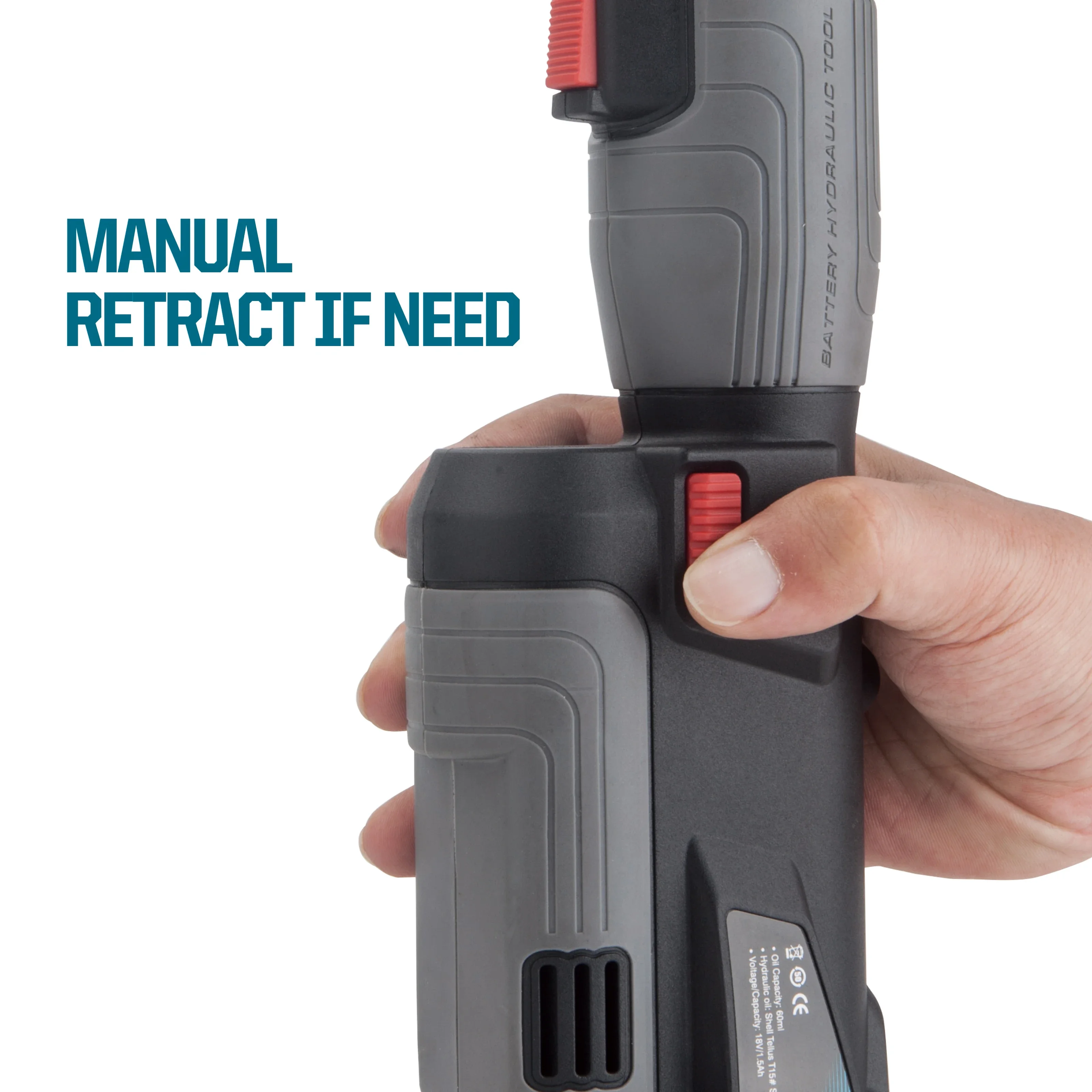 ZUPPER PZ-1240PE Multi-functional Battery Axial Press & Expand Tool For Plumbing Pex Multilayer Pipe